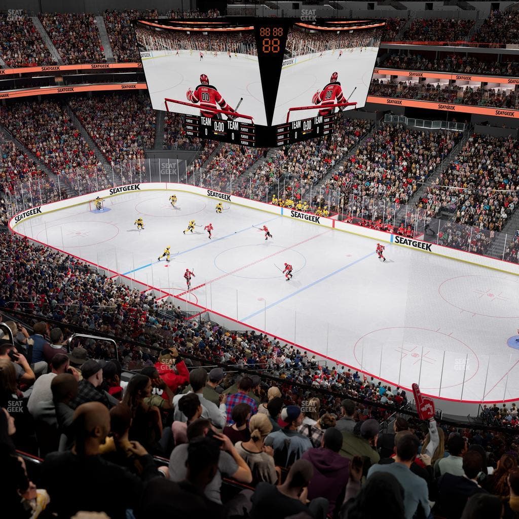 Prudential Center - Section 132 Seat View