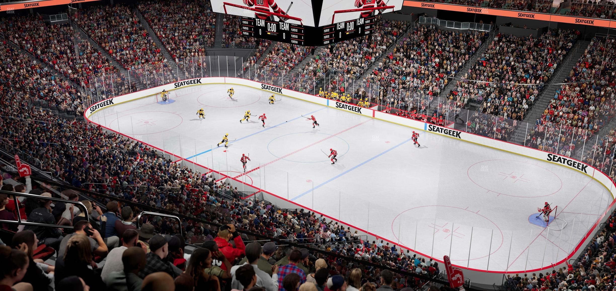 Prudential Center - Section 132 Seat View