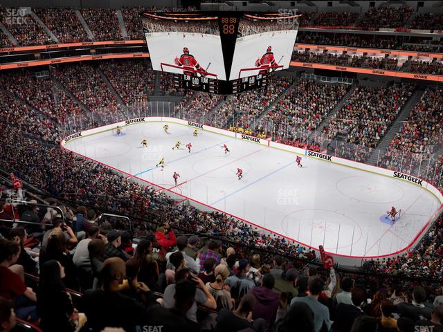 Prudential Center - Section 132 Seat View