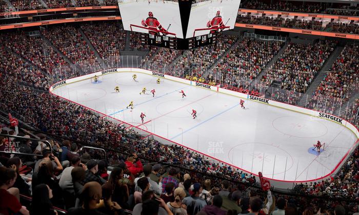 Prudential Center - Section 132 Seat View