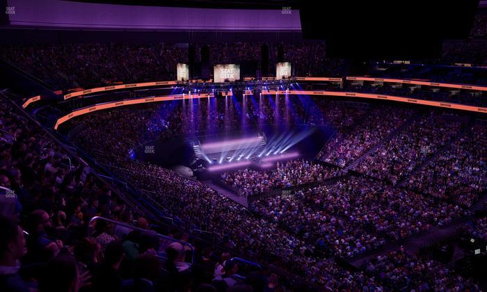 Prudential Center - Section 132 Seat View