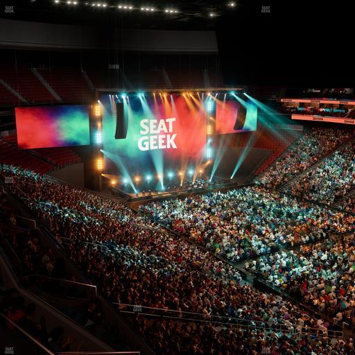 Prudential Center - Section 132 Seat View