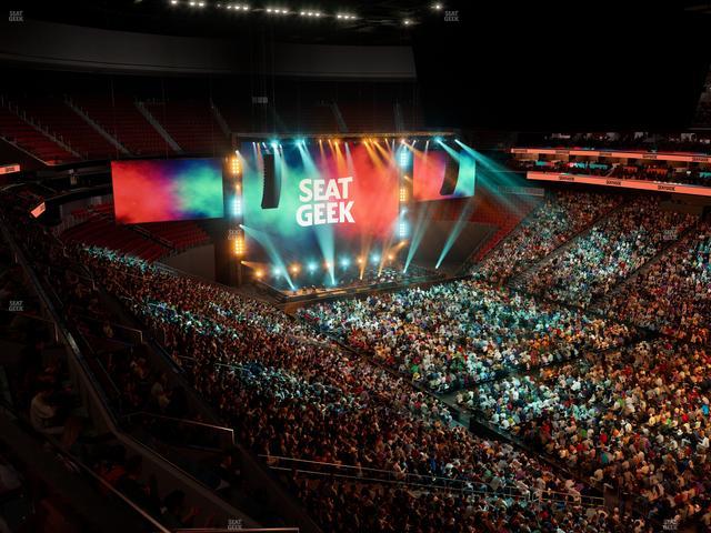 Prudential Center - Section 132 Seat View