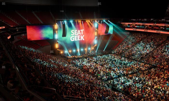 Prudential Center - Section 132 Seat View