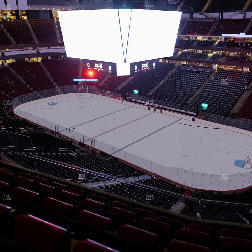Prudential Center - Section 132 Seat View