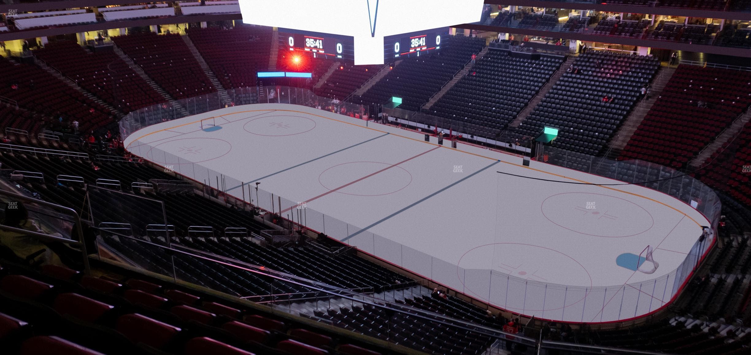 Prudential Center - Section 132 Seat View