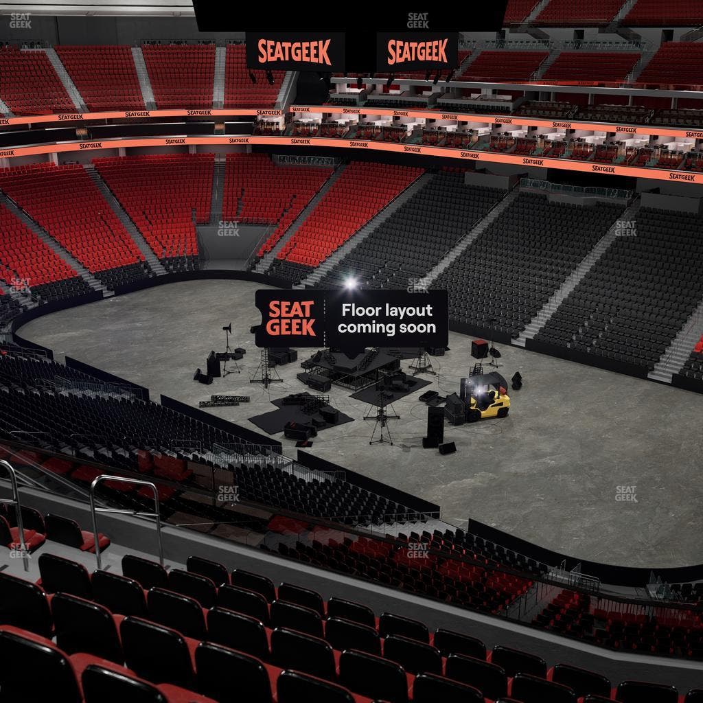 Prudential Center - Section 132 Seat View