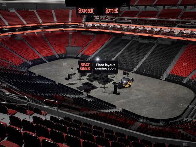 Prudential Center - Section 132 Seat View