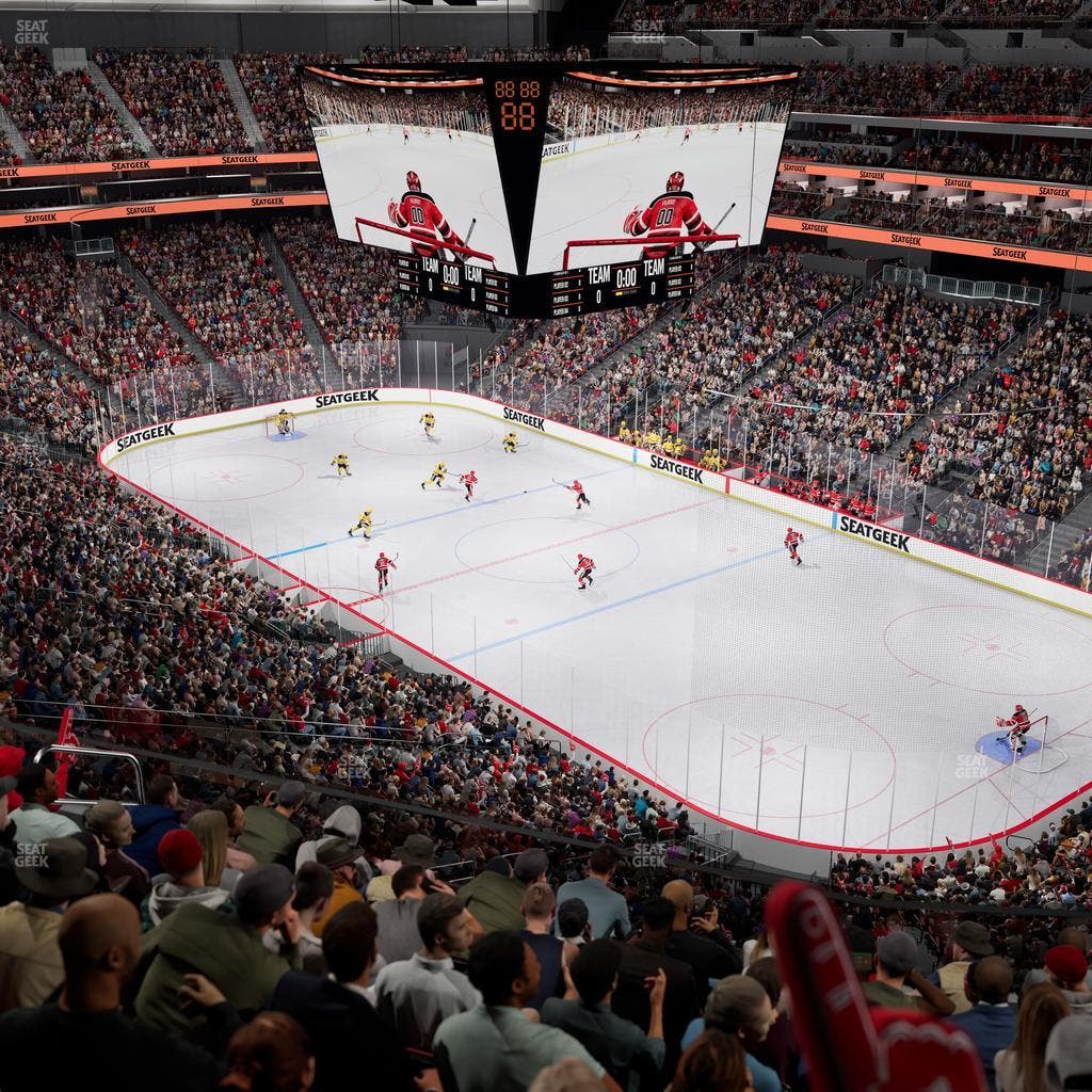 Prudential Center - Section 133 Seat View