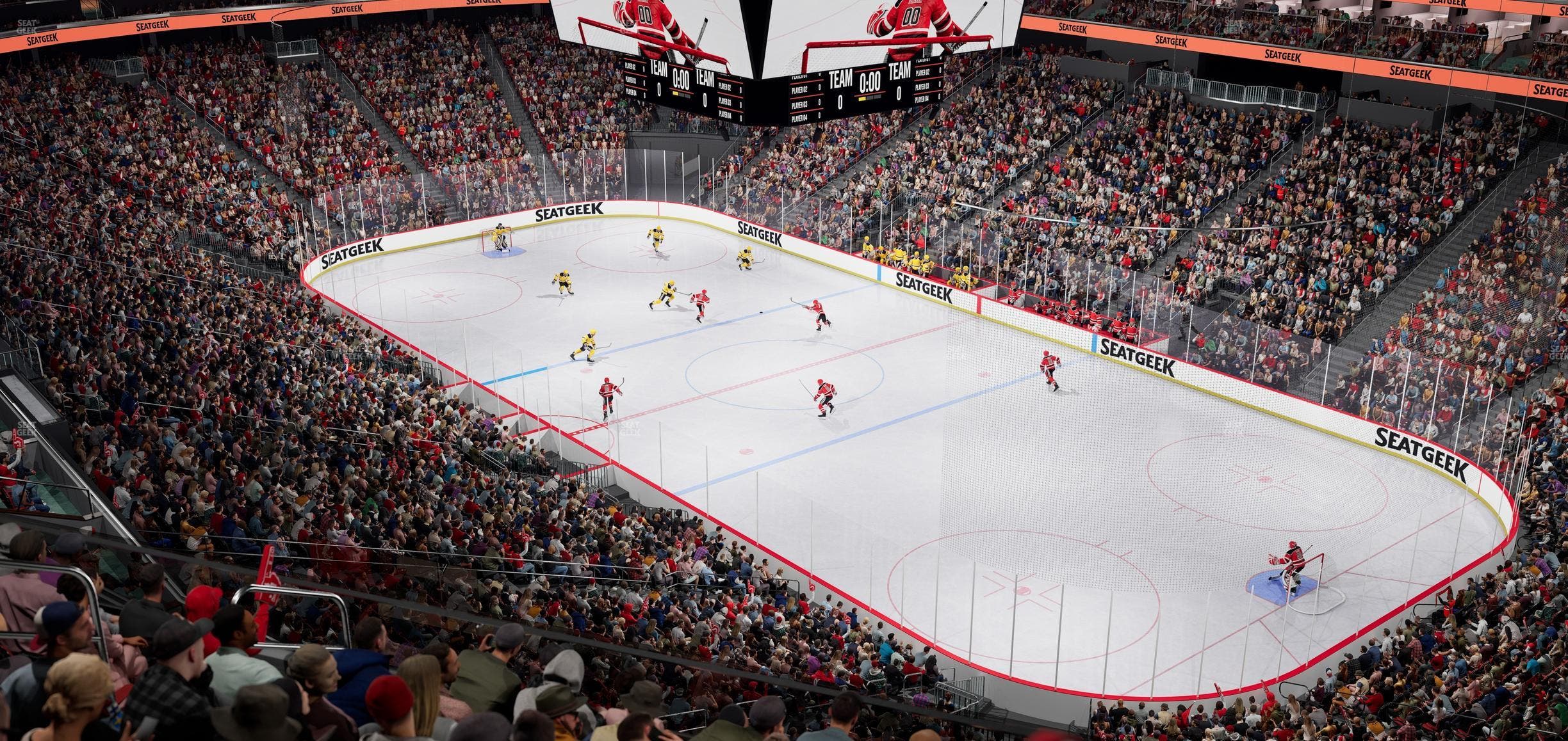 Prudential Center - Section 133 Seat View