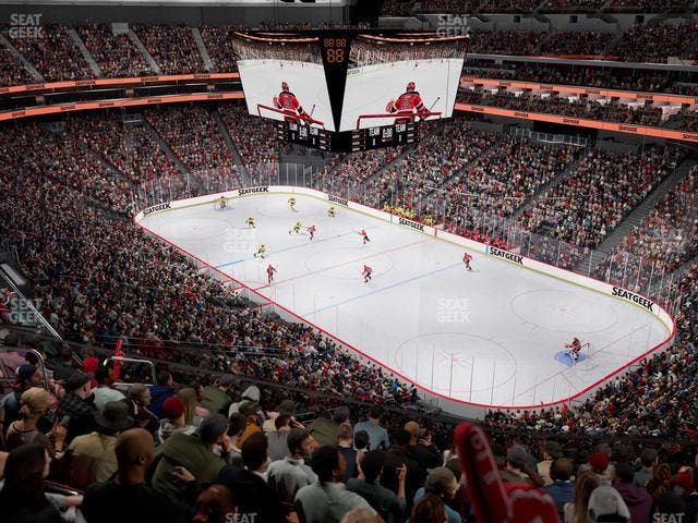Prudential Center - Section 133 Seat View