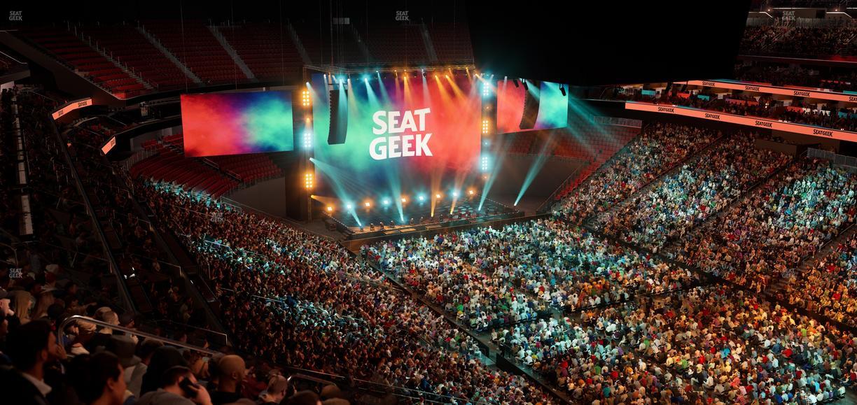 Prudential Center - Section 133 Seat View