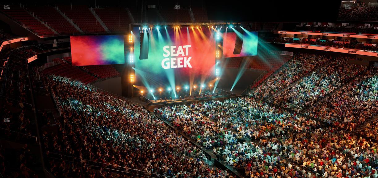 Prudential Center - Section 133 Seat View