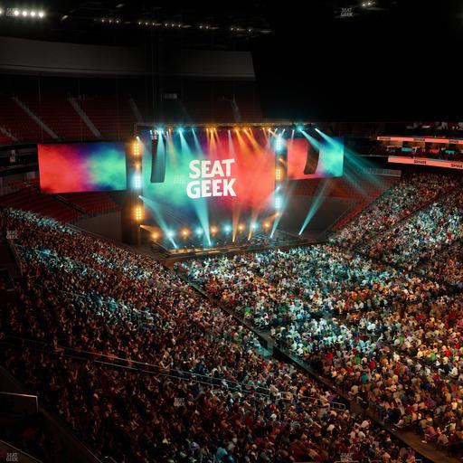 Prudential Center - Section 133 Seat View