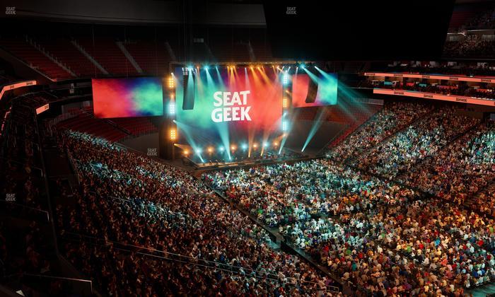 Prudential Center - Section 133 Seat View