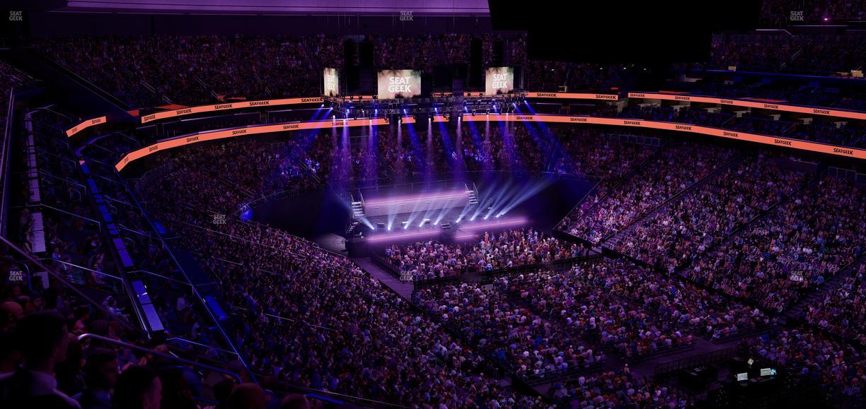 Prudential Center - Section 133 Seat View