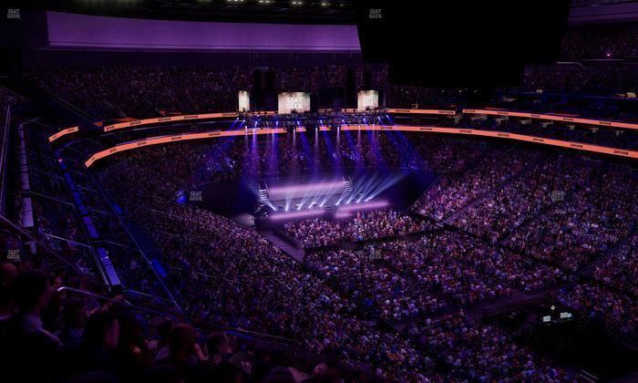 Prudential Center - Section 133 Seat View