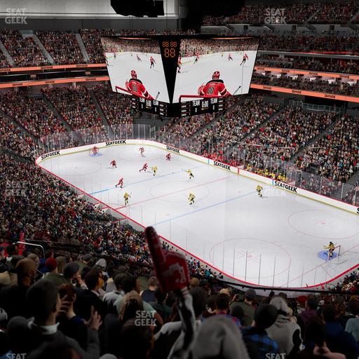 Prudential Center - Section 133 Seat View