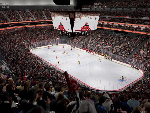 Prudential Center - Section 133 Seat View