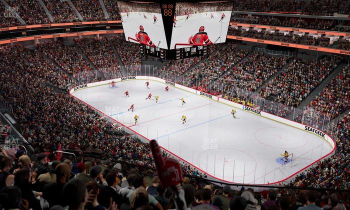 Prudential Center - Section 133 Seat View