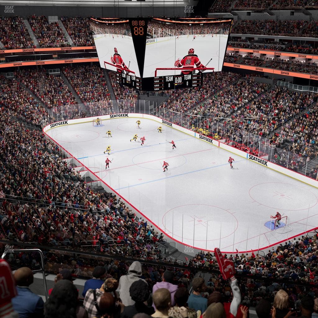 Prudential Center - Section 134 Seat View