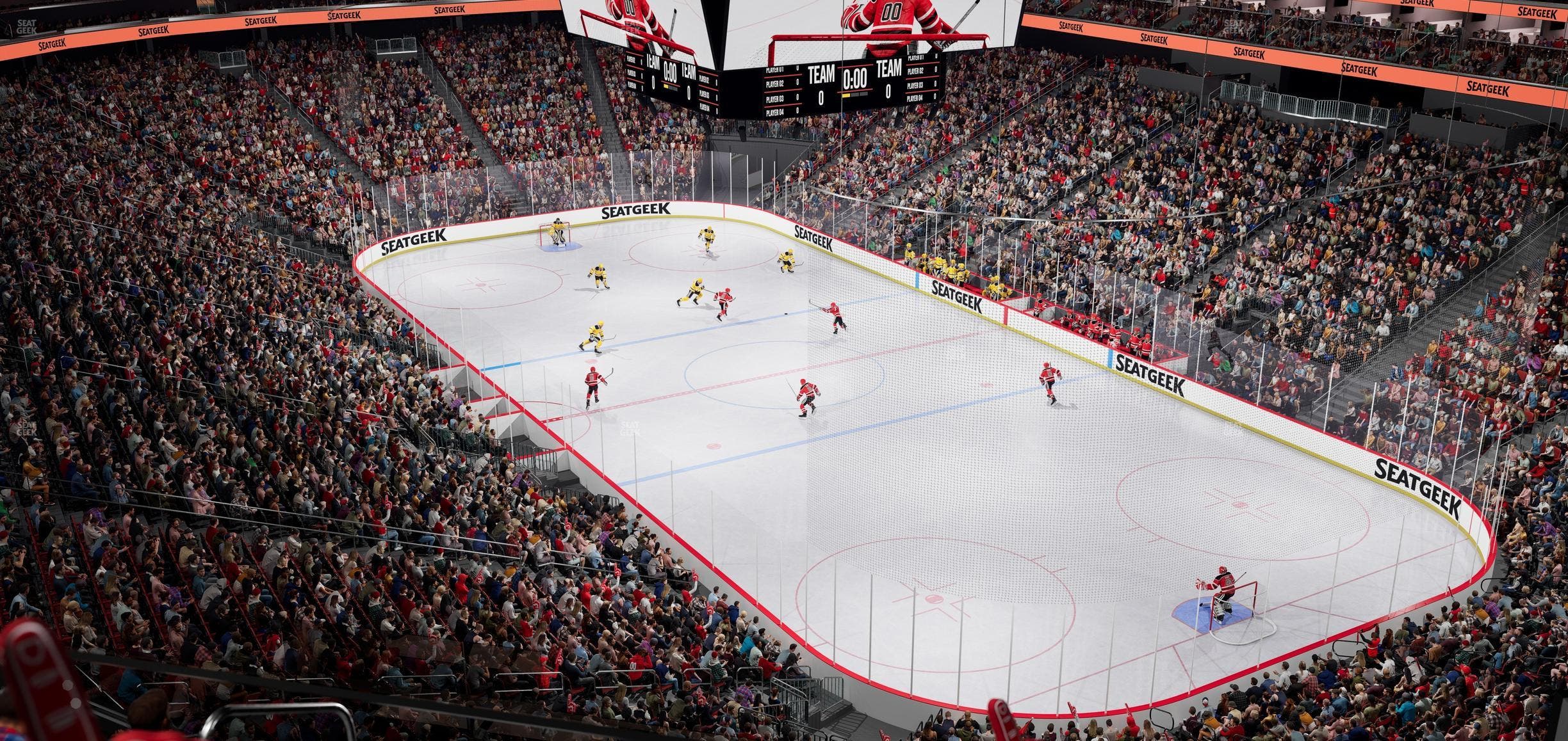 Prudential Center - Section 134 Seat View