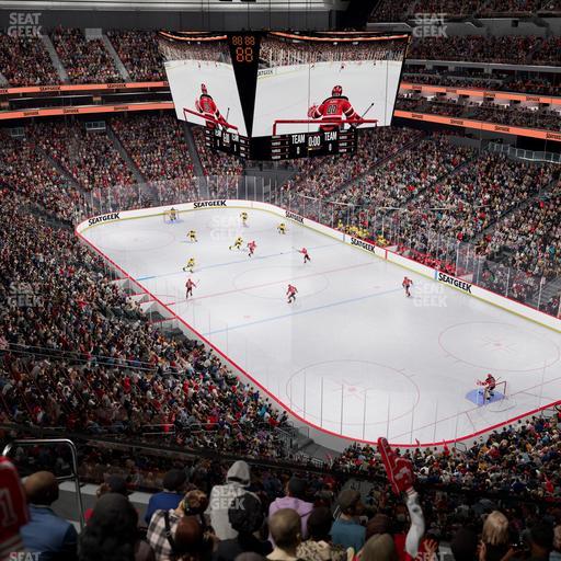 Prudential Center - Section 134 Seat View