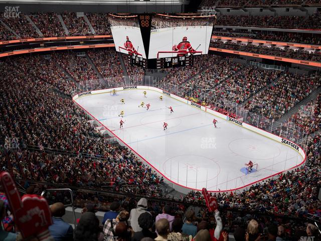 Prudential Center - Section 134 Seat View