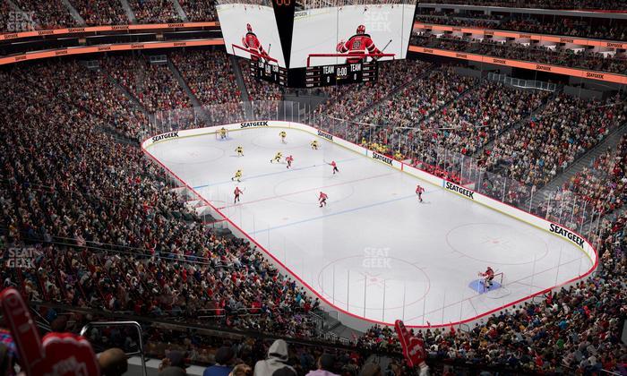 Prudential Center - Section 134 Seat View