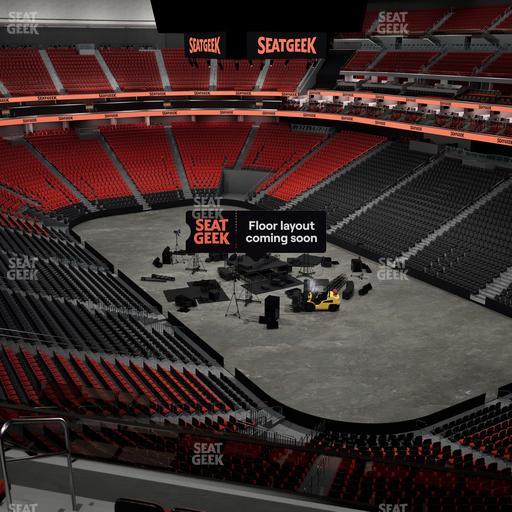 Prudential Center - Section 134 Seat View