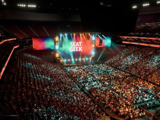 Prudential Center - Section 134 Seat View