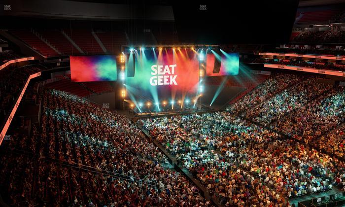 Prudential Center - Section 134 Seat View