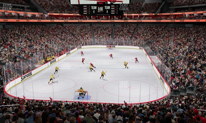 Prudential Center - Section 14 Seat View