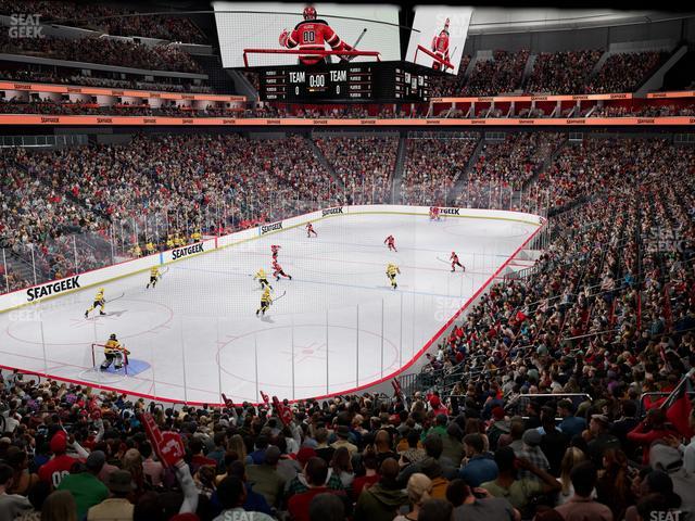 Prudential Center - Section 15 Seat View