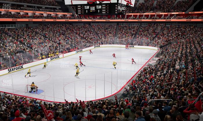 Prudential Center - Section 15 Seat View