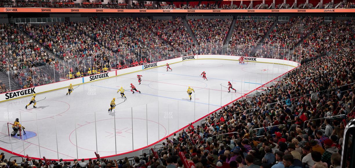 Prudential Center - Section 16 Seat View