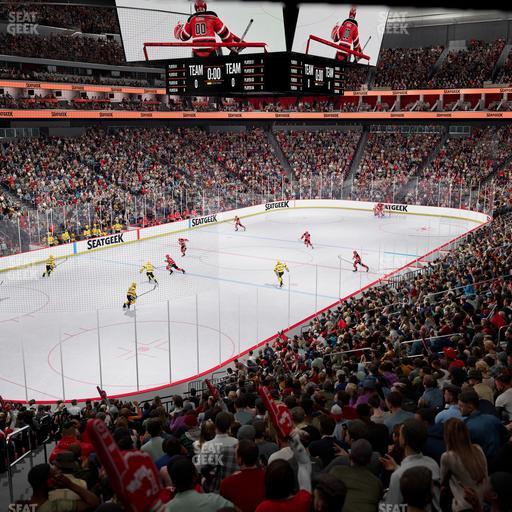 Prudential Center - Section 16 Seat View