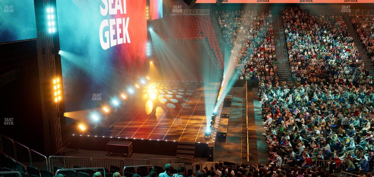 Prudential Center - Section 17 Seat View