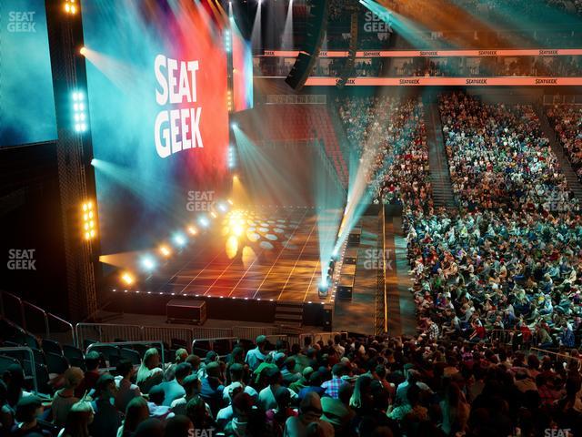 Prudential Center - Section 17 Seat View