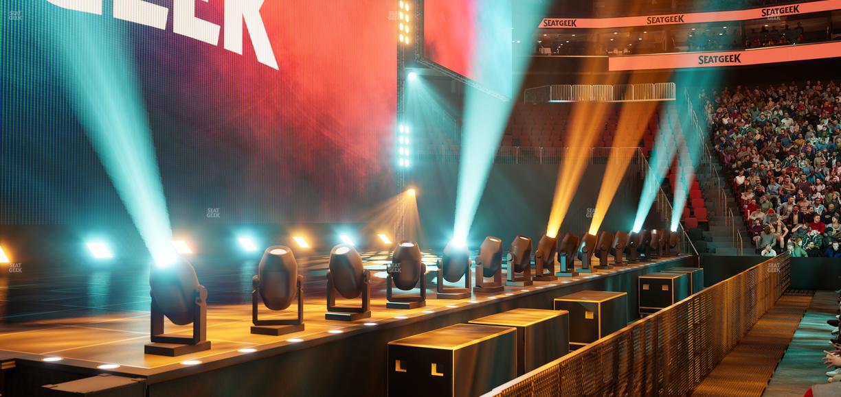 Prudential Center - Section 17 Seat View