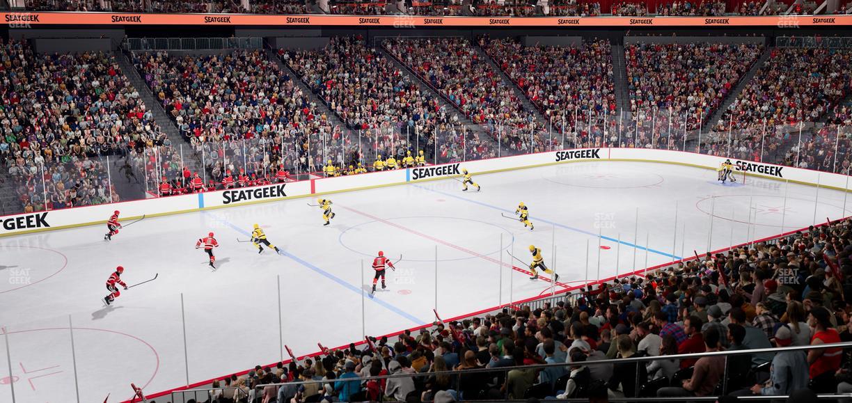 Prudential Center - Section 17 Seat View