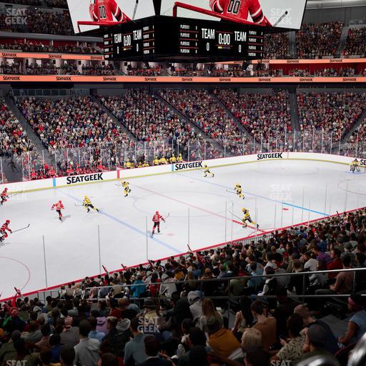 Prudential Center - Section 17 Seat View