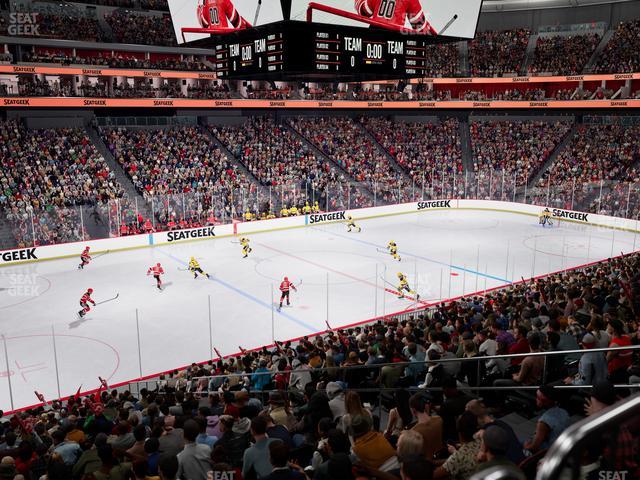 Prudential Center - Section 17 Seat View