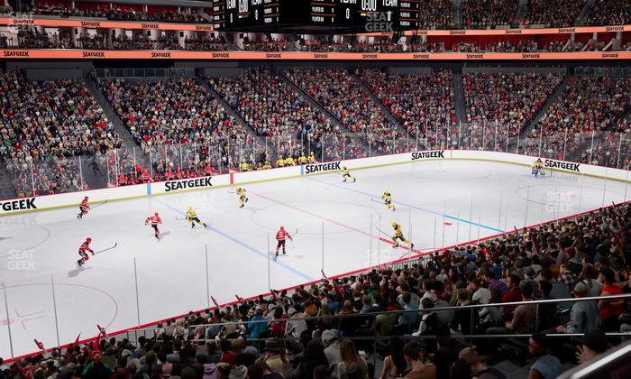 Prudential Center - Section 17 Seat View