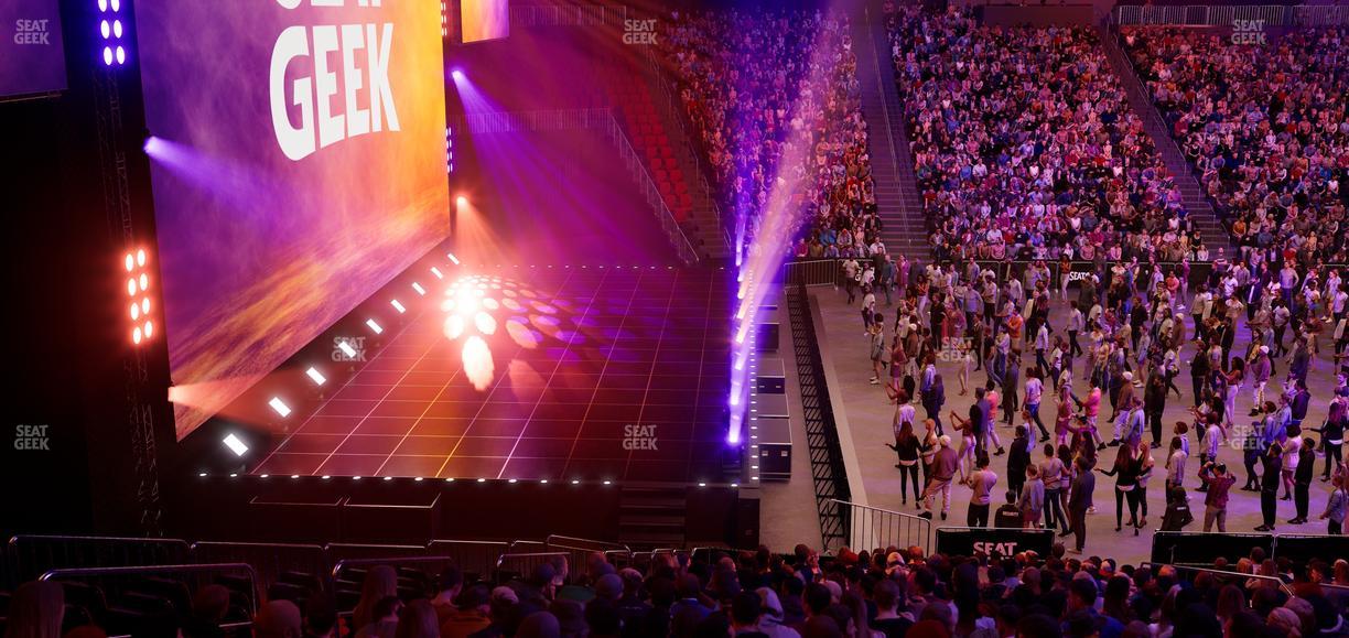 Prudential Center - Section 17 Seat View