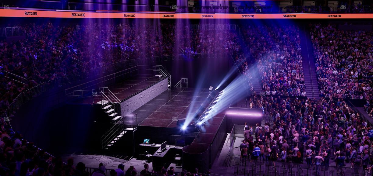 Prudential Center - Section 17 Seat View