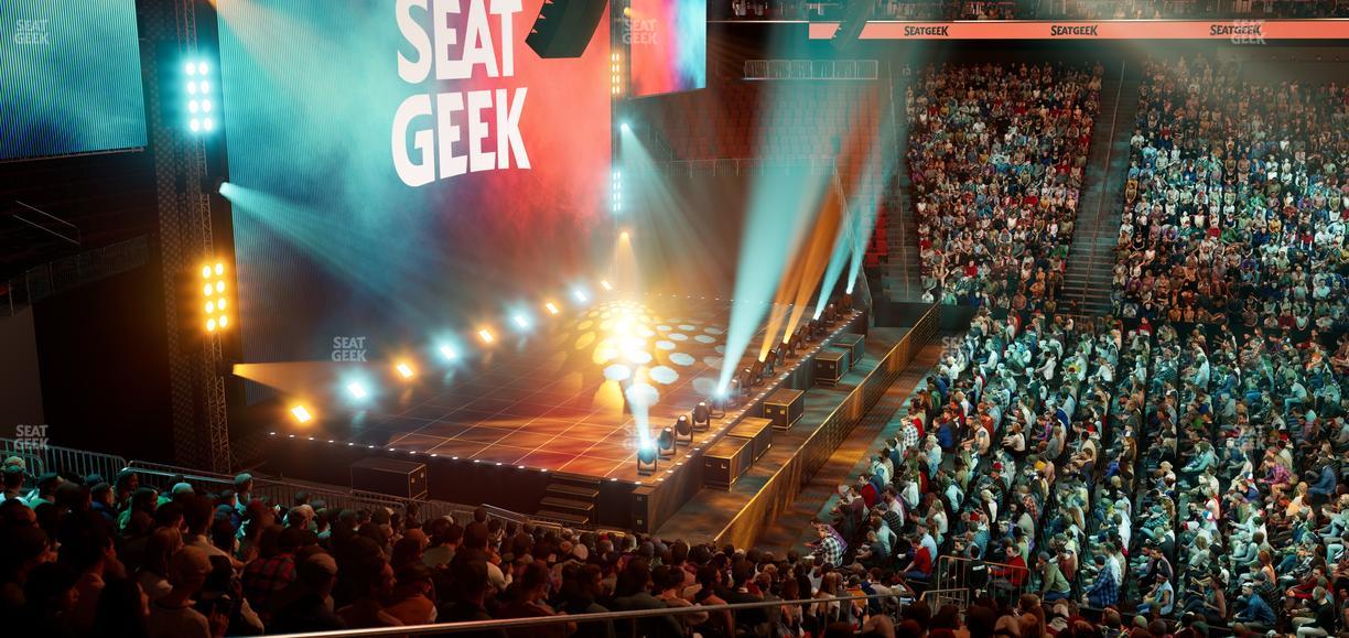 Prudential Center - Section 18 Seat View