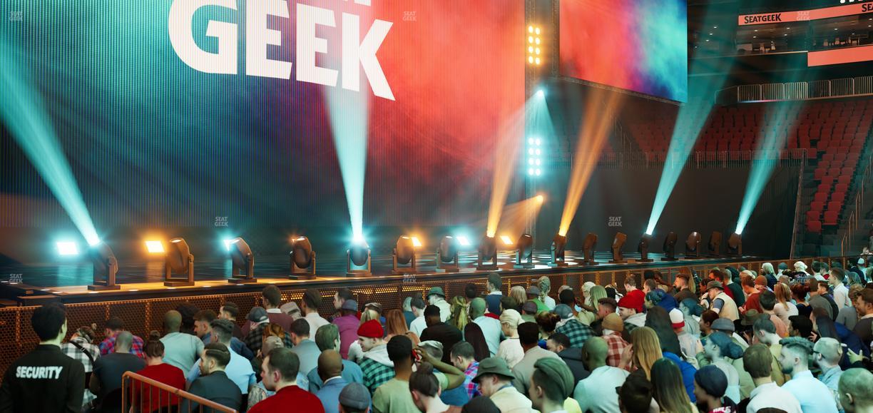 Prudential Center - Section 18 Seat View