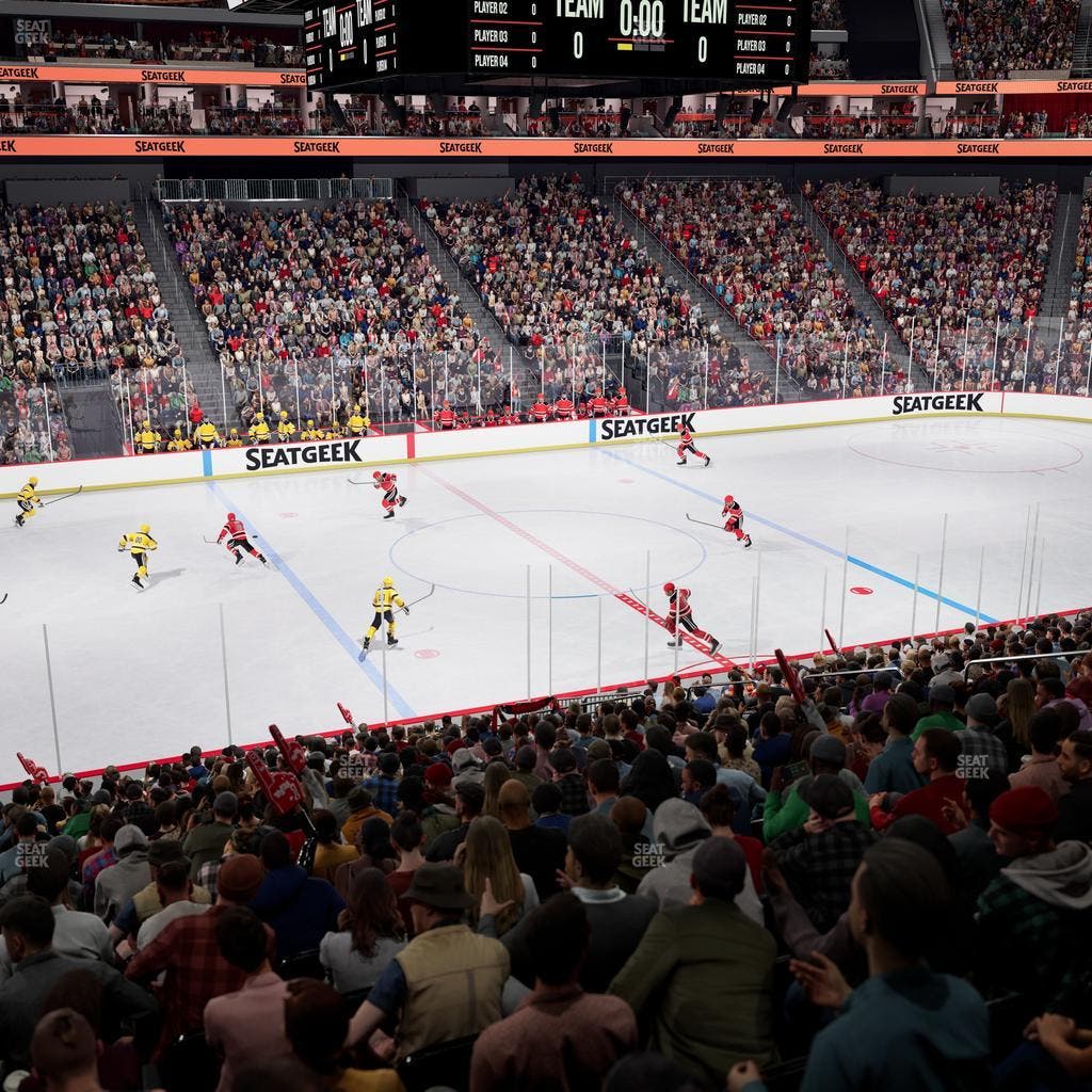 Prudential Center - Section 18 Seat View