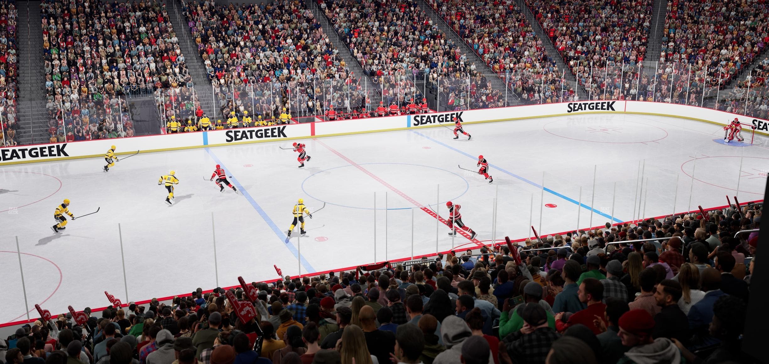 Prudential Center - Section 18 Seat View